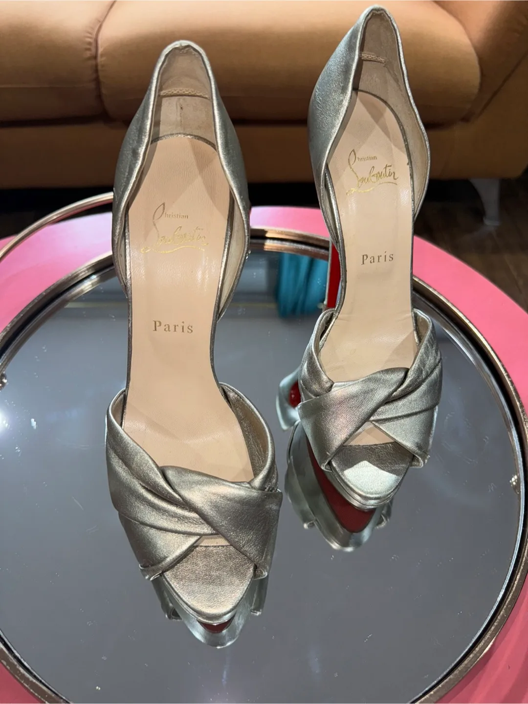 Christian Louboutin Platform Heels Size 40 thumbnail