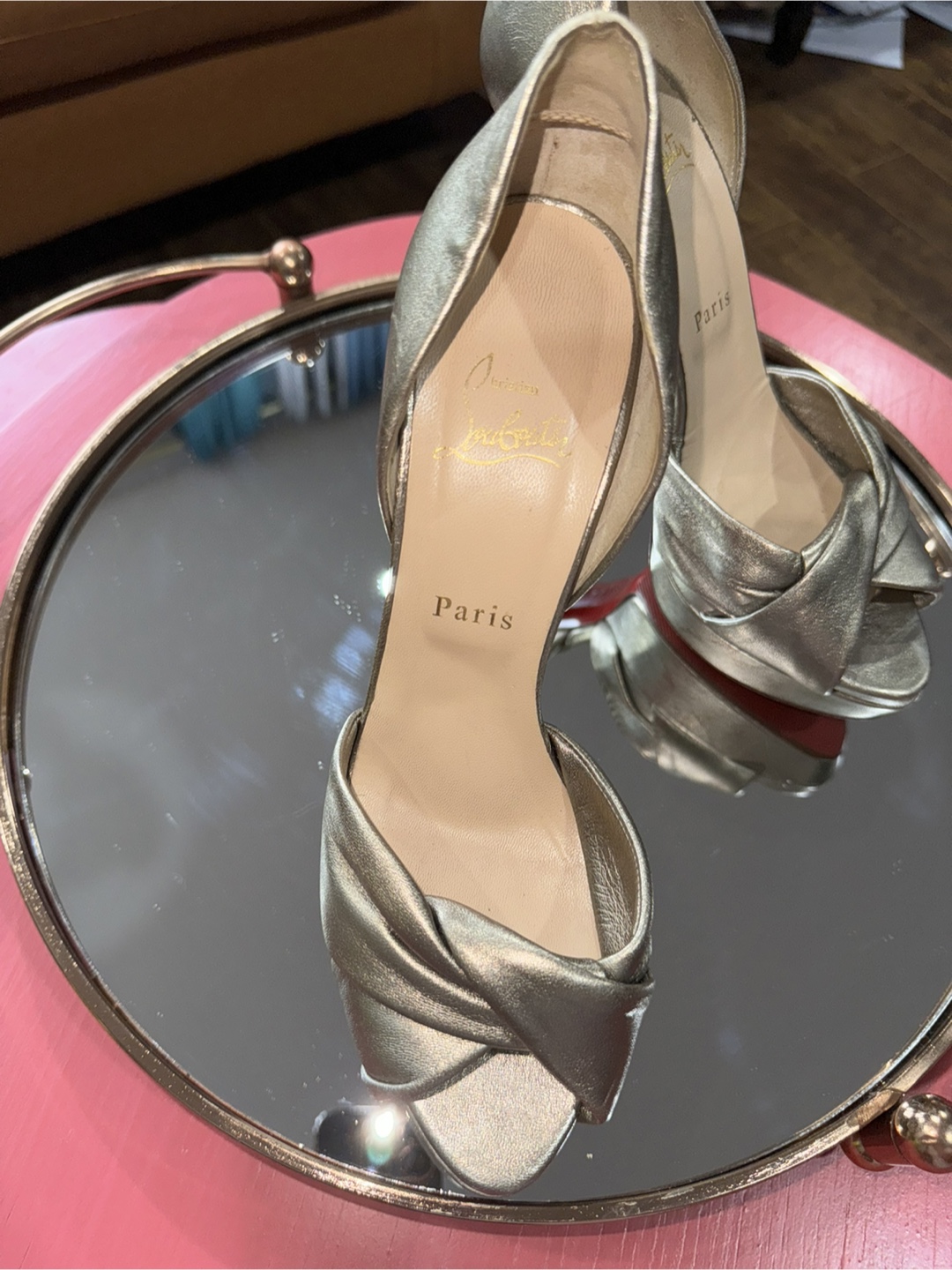 Christian Louboutin Platform Heels Size 40 - photo 3