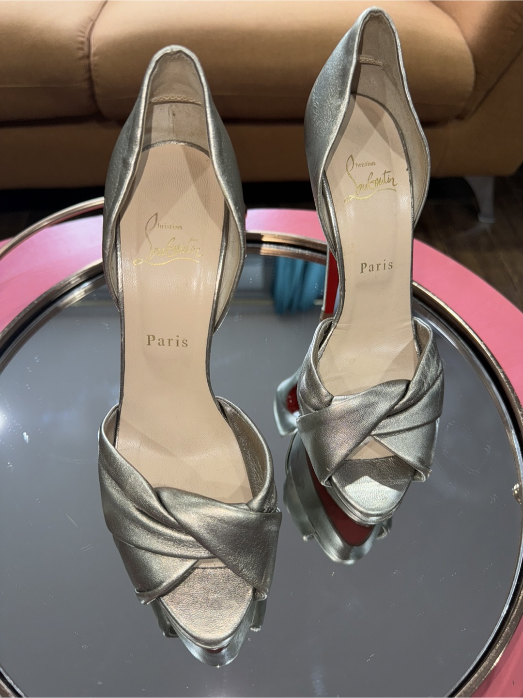 Christian Louboutin Platform Heels Size 40