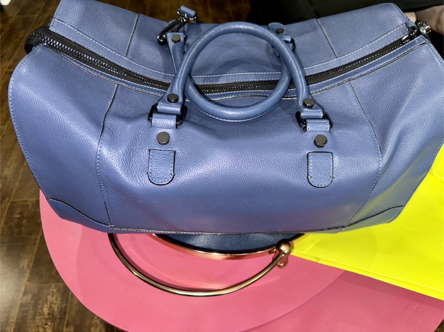 Brand New Ted Baker Leather Holdall - photo 5