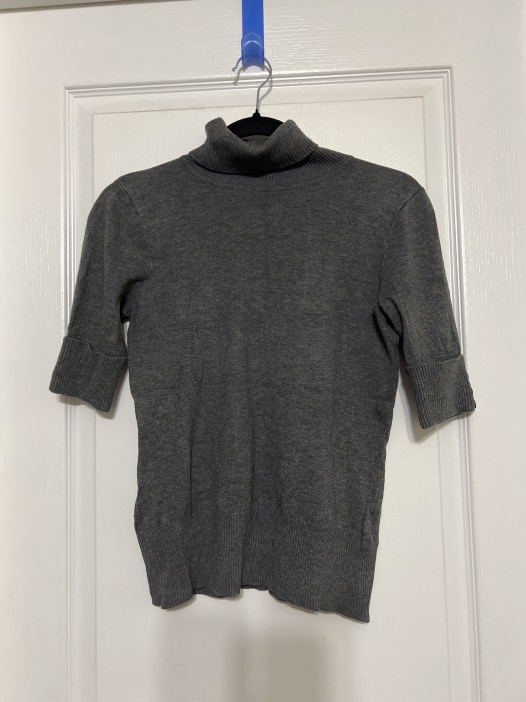 Grey Turtle Neck Sweater