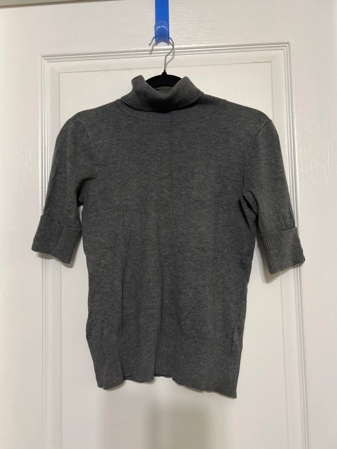 Grey Turtle Neck Sweater thumbnail
