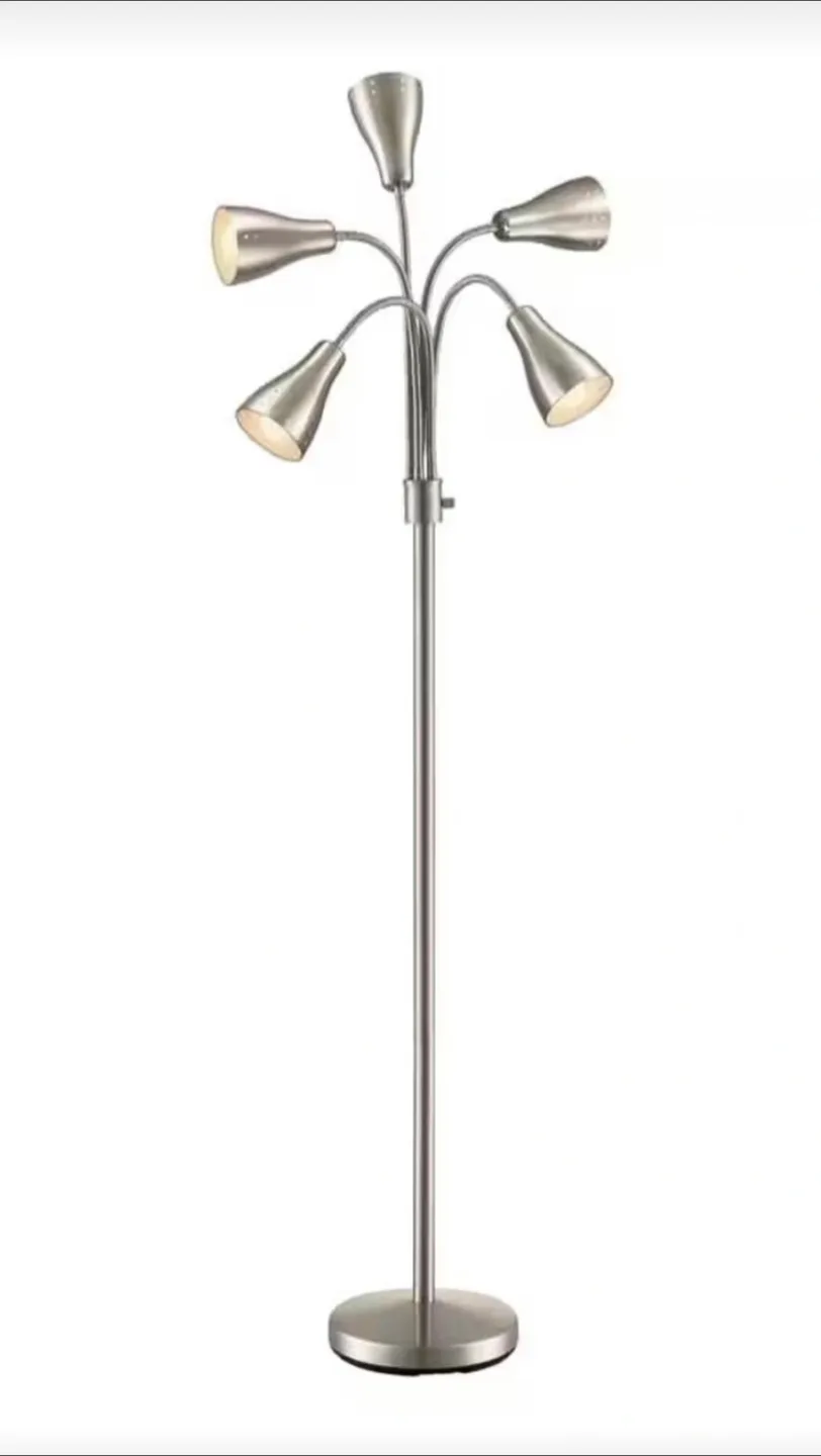 Silver Floor Lamp thumbnail