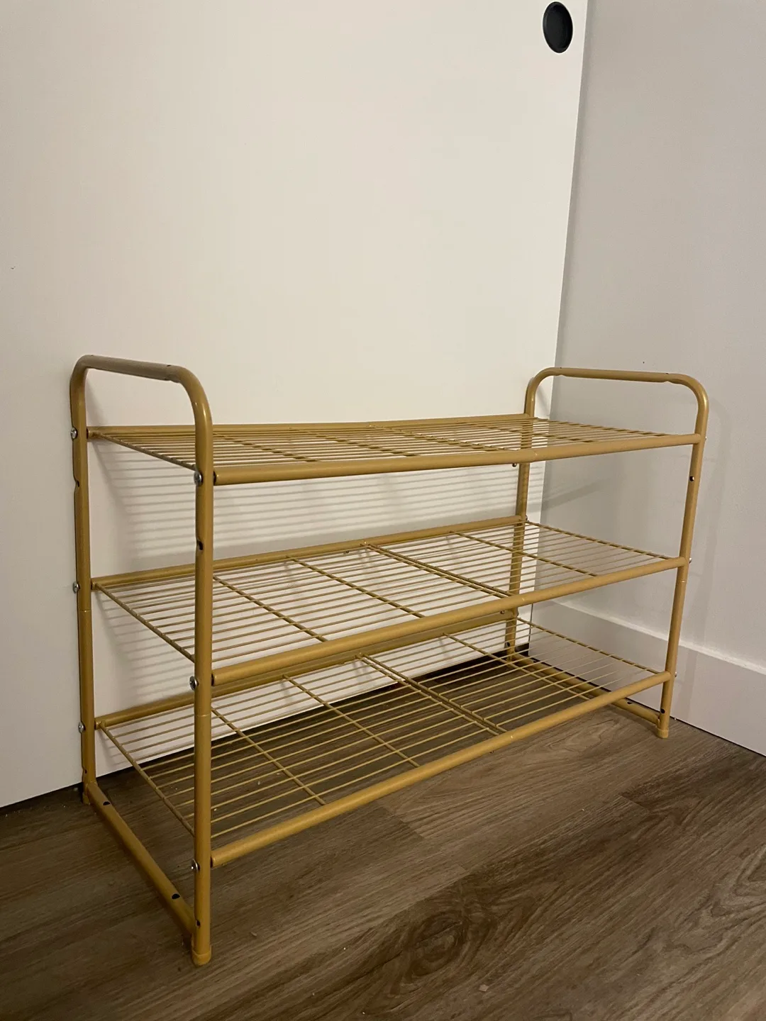 Gold Wire Shoe Rack thumbnail