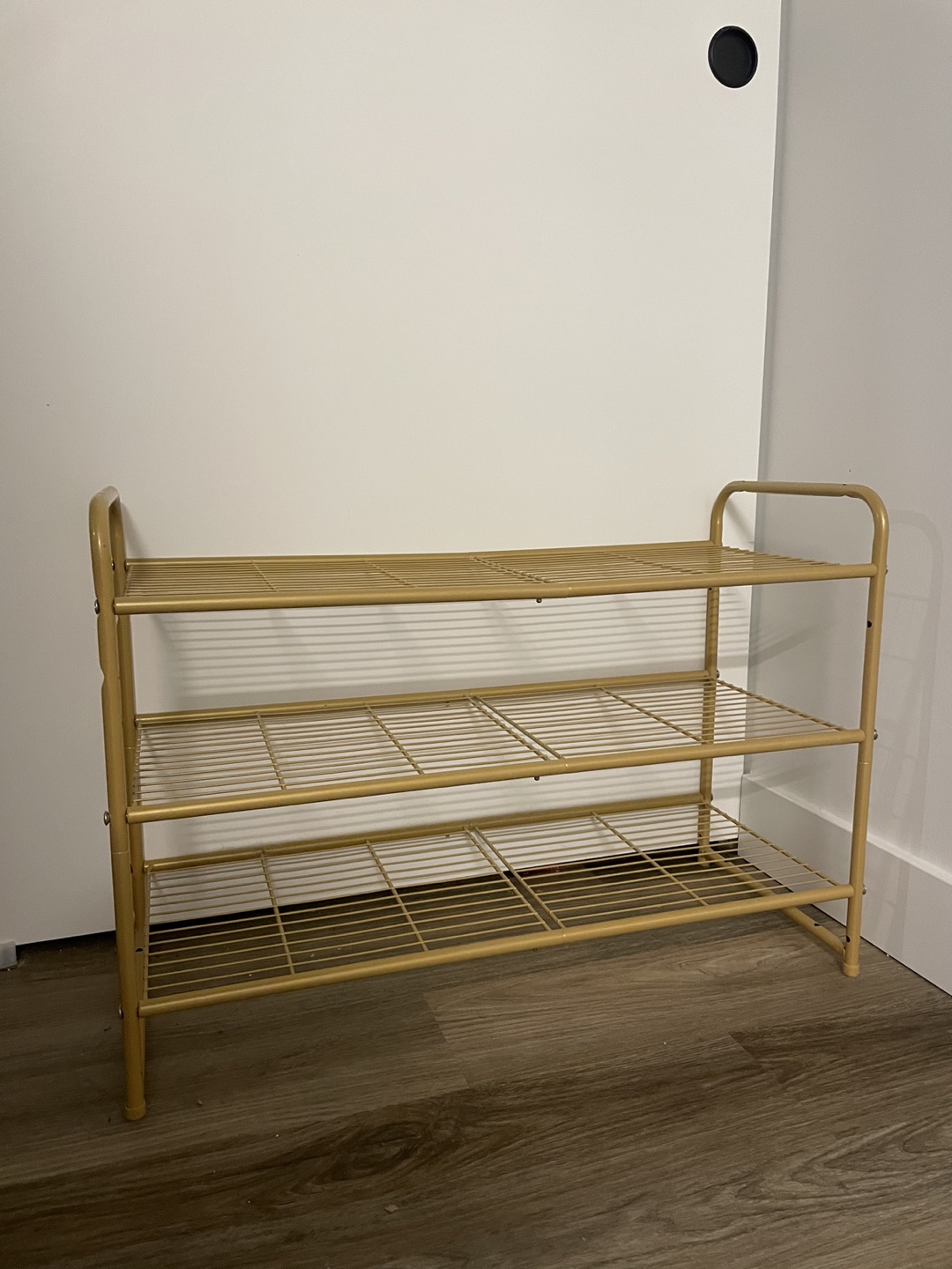 Gold Wire Shoe Rack - photo 2