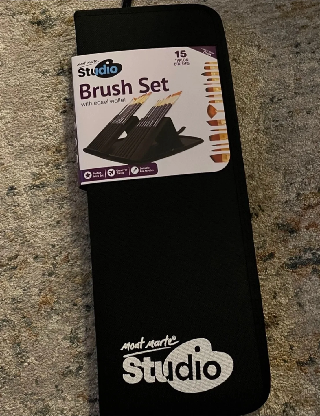 Mont Marte Studio 15 Piece Brush Set image indicator(2)