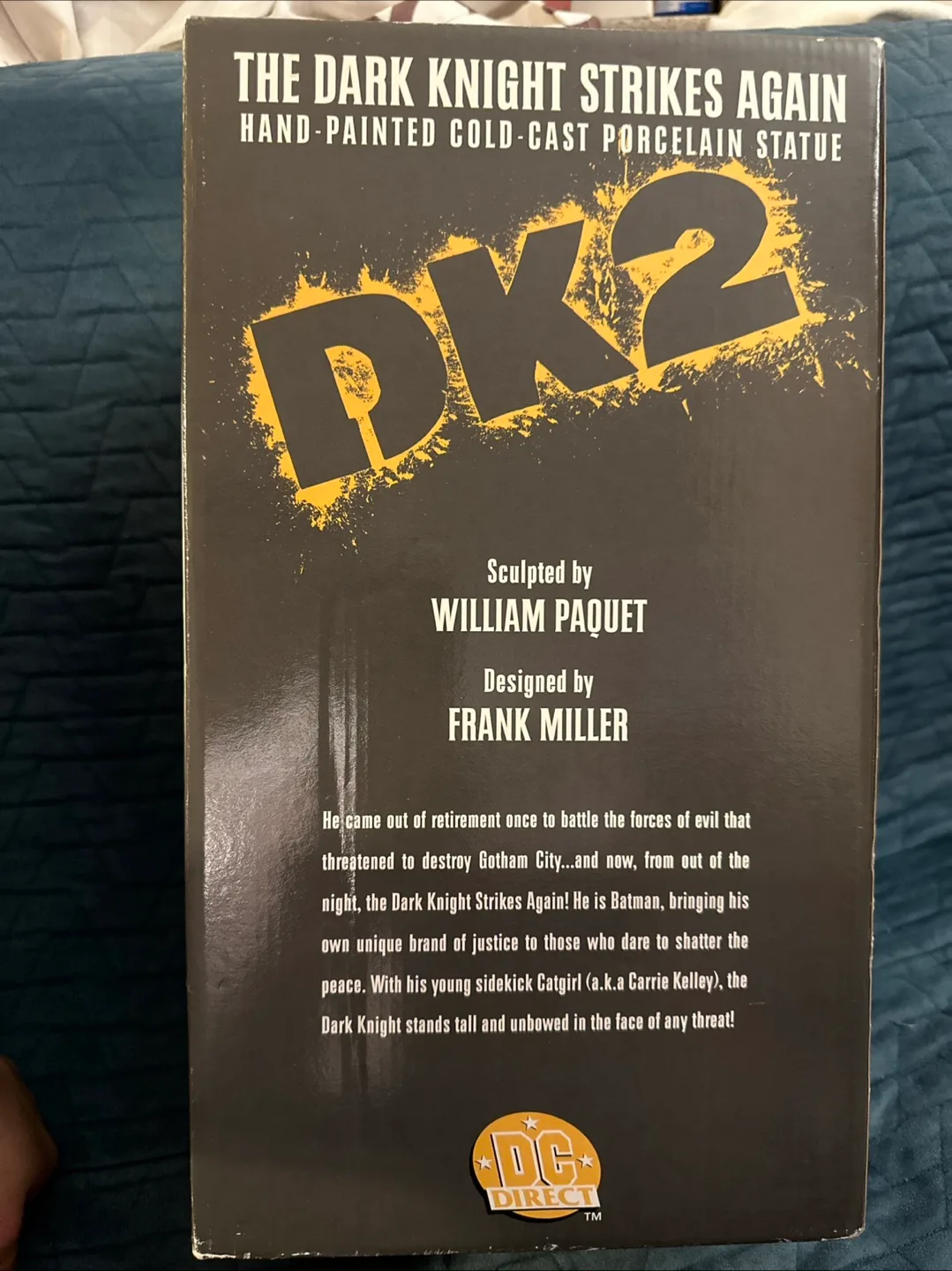 Dark Knight Strikes Again Cold Cast Porcelain Statue image indicator(4)