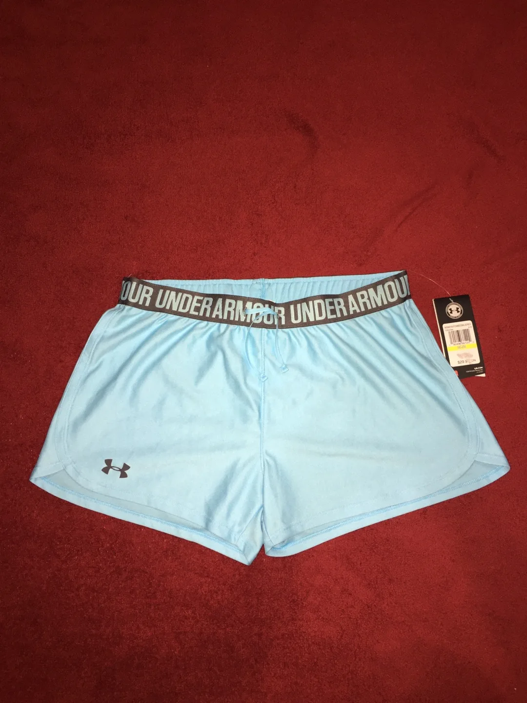 Under Armour Women's Blue Shorts - Size M/M thumbnail