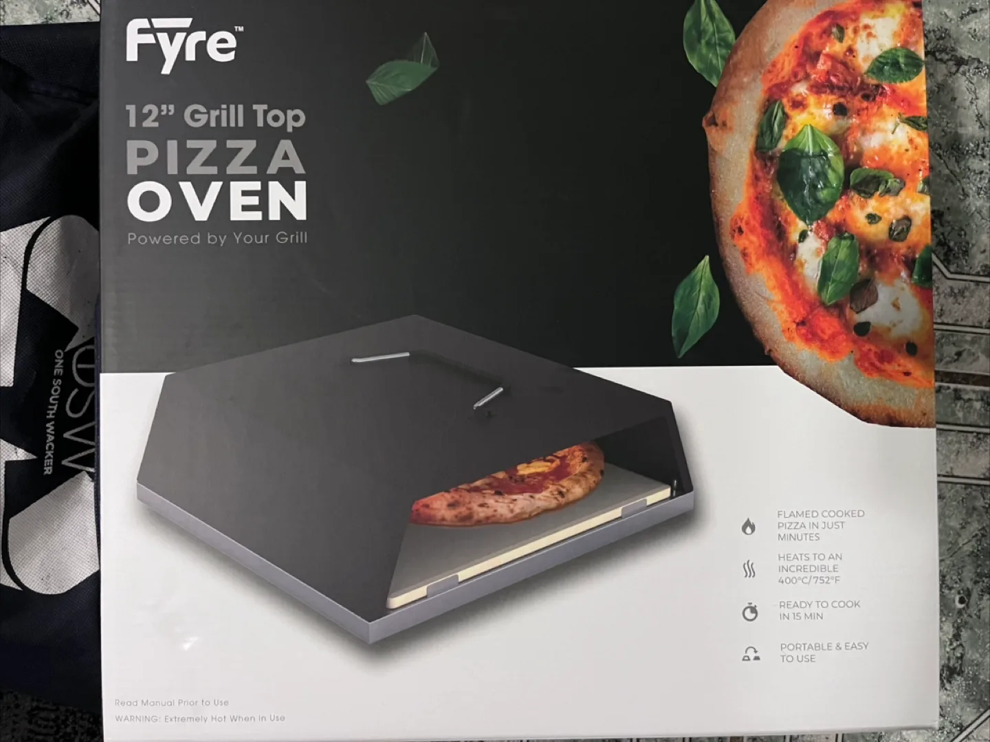 Fyre Grill/Stove 12” Pizza Oven - Brand New! thumbnail