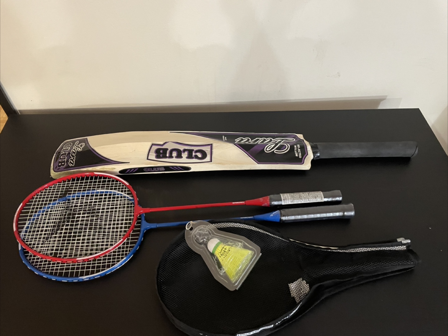 Bat and badminton set combo - photo 2