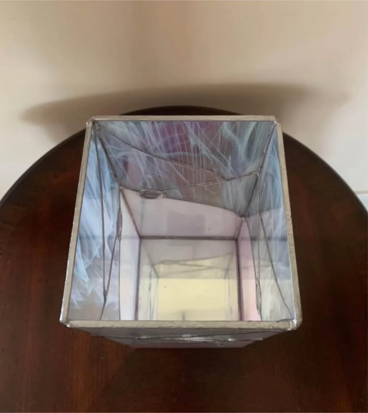 Stained Glass Box Candle Holder image indicator(3)