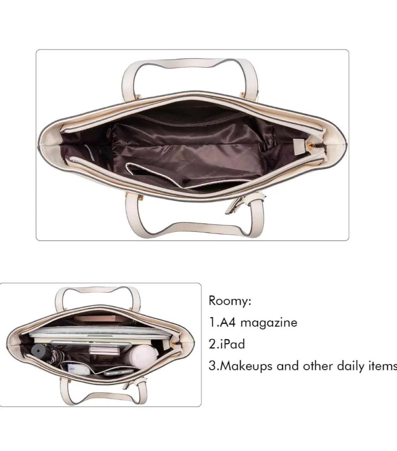 Brand New Stylish White Handbag image indicator(2)