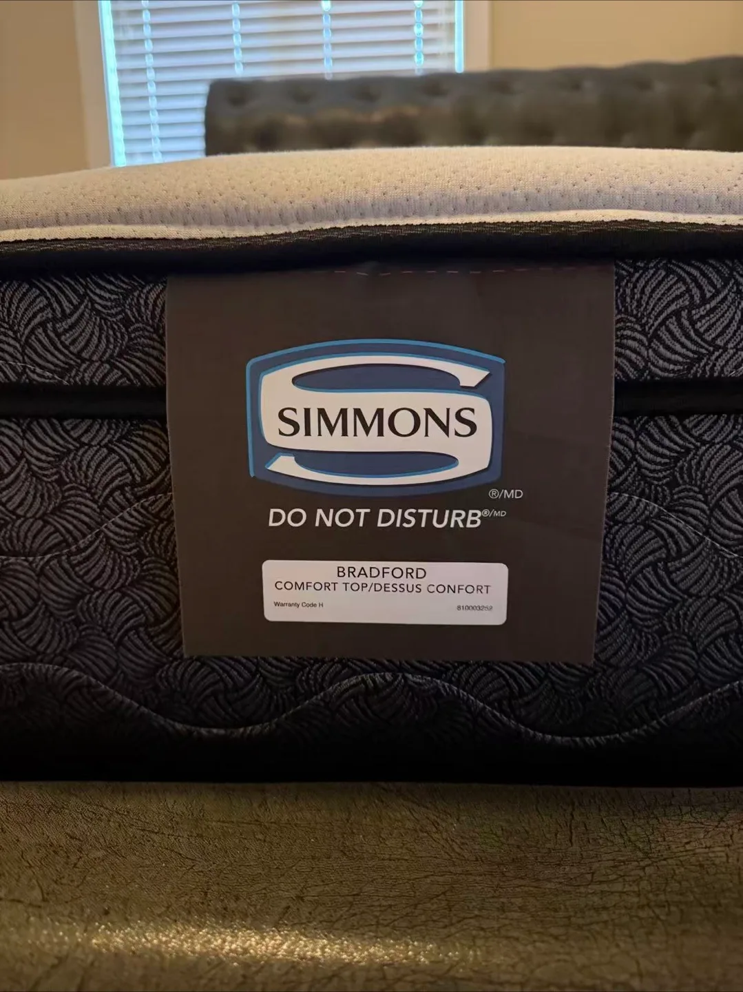 Simmons Bradford Comfort Top Mattress Set image indicator(2)