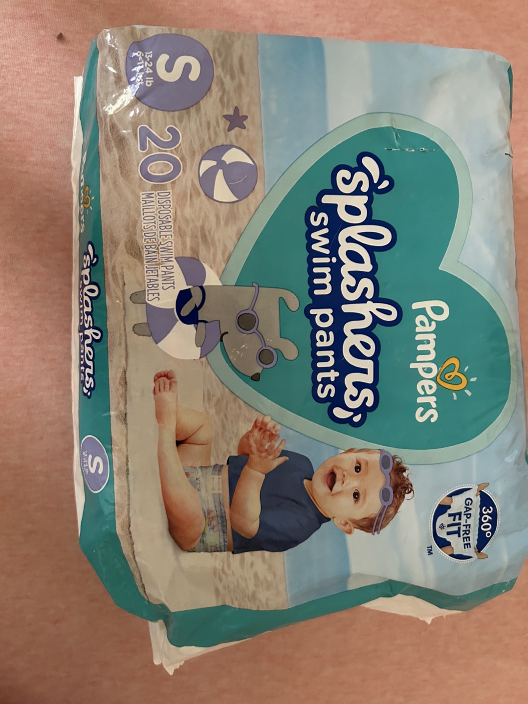 Pampers Splashers Swim Pants - Size S