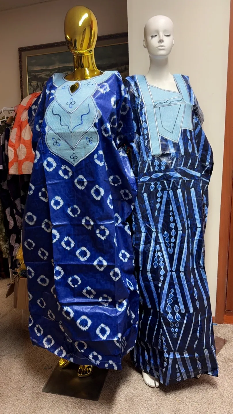 Blue Patterned Dresses thumbnail