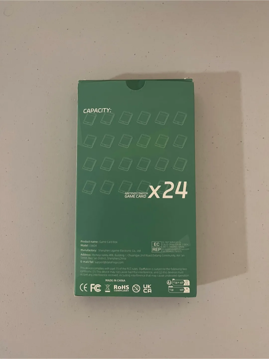 Nintendo Switch Game Card Storage Box image indicator(2)