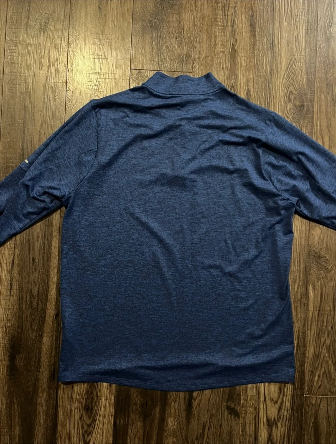 Nike Blue Long Sleeve half zip - size XL image indicator(4)