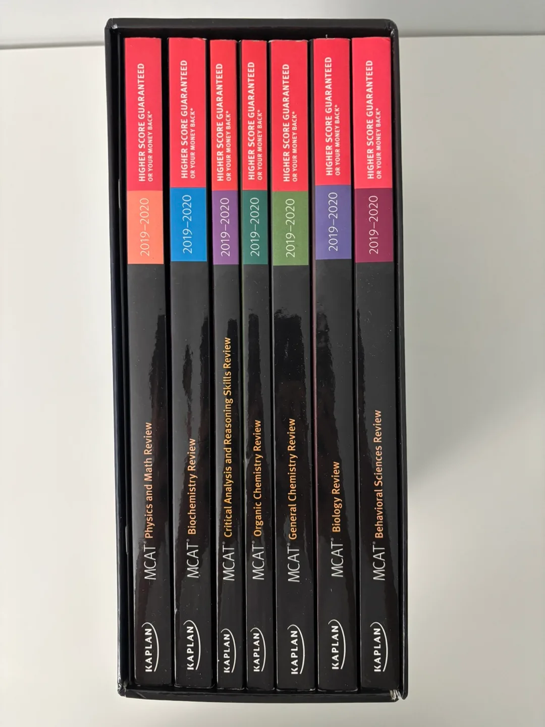 Kaplan MCAT Complete 7-Book Subject Review 2019-2020 image indicator(2)