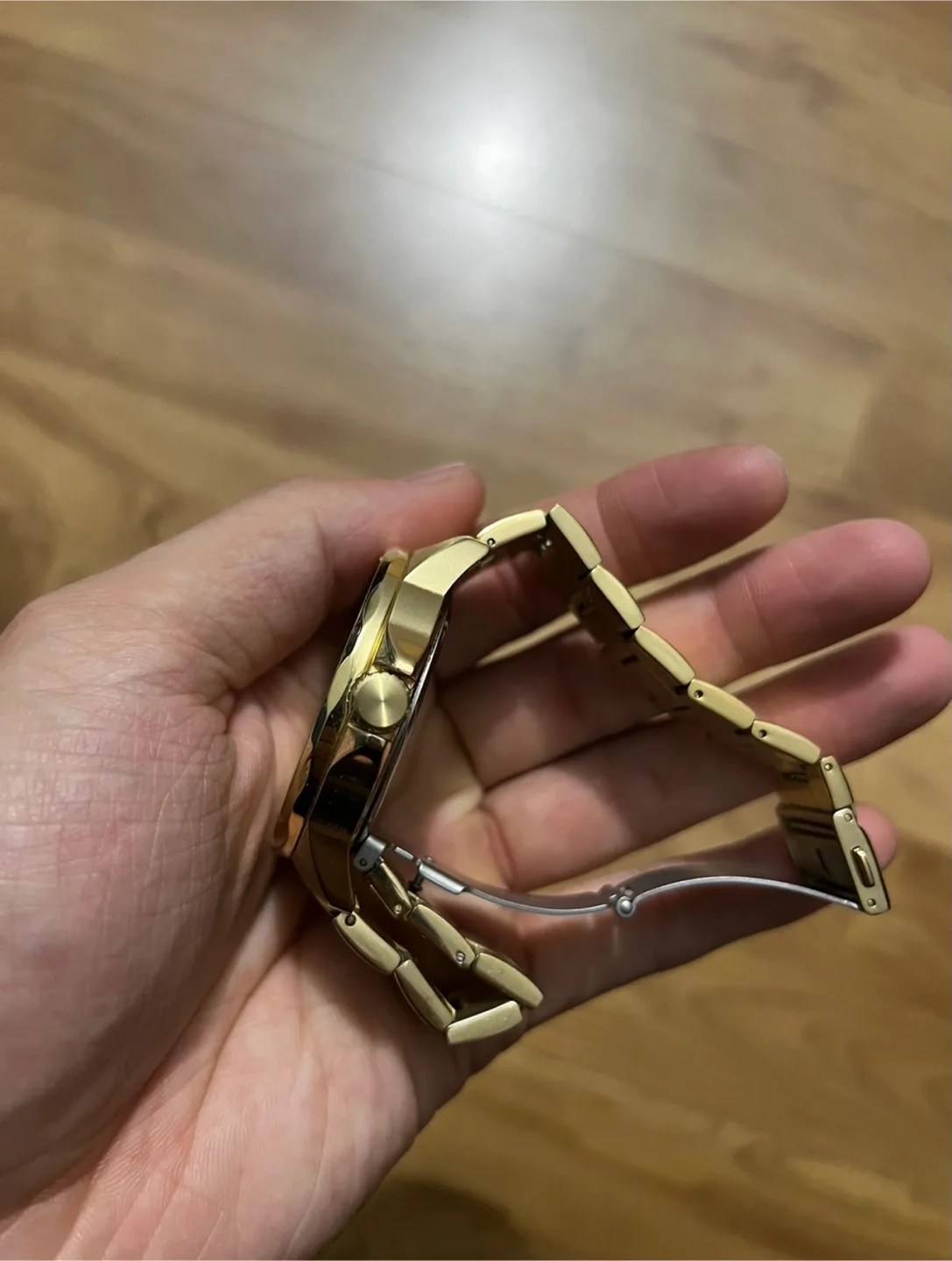 Fossil Gold Tone Skeleton Watch image indicator(6)