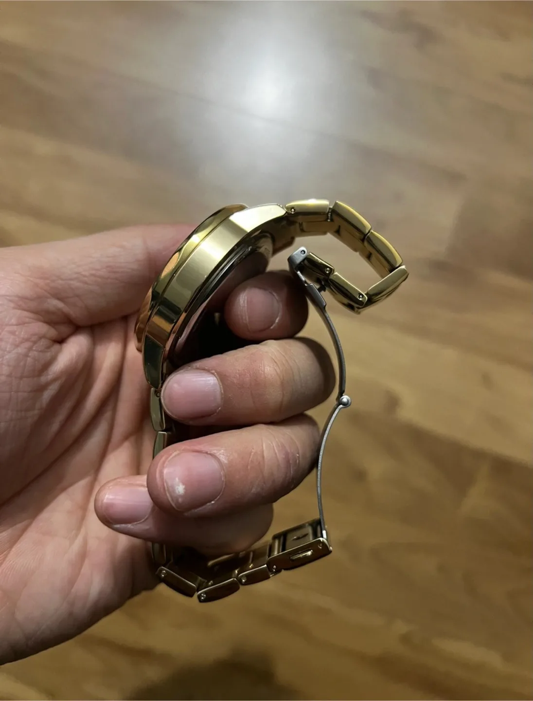 Fossil Gold Tone Skeleton Watch image indicator(5)