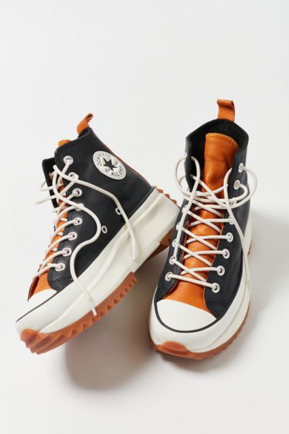 Wmns Run Star Hike High 'Black Saffron Yellow Converse