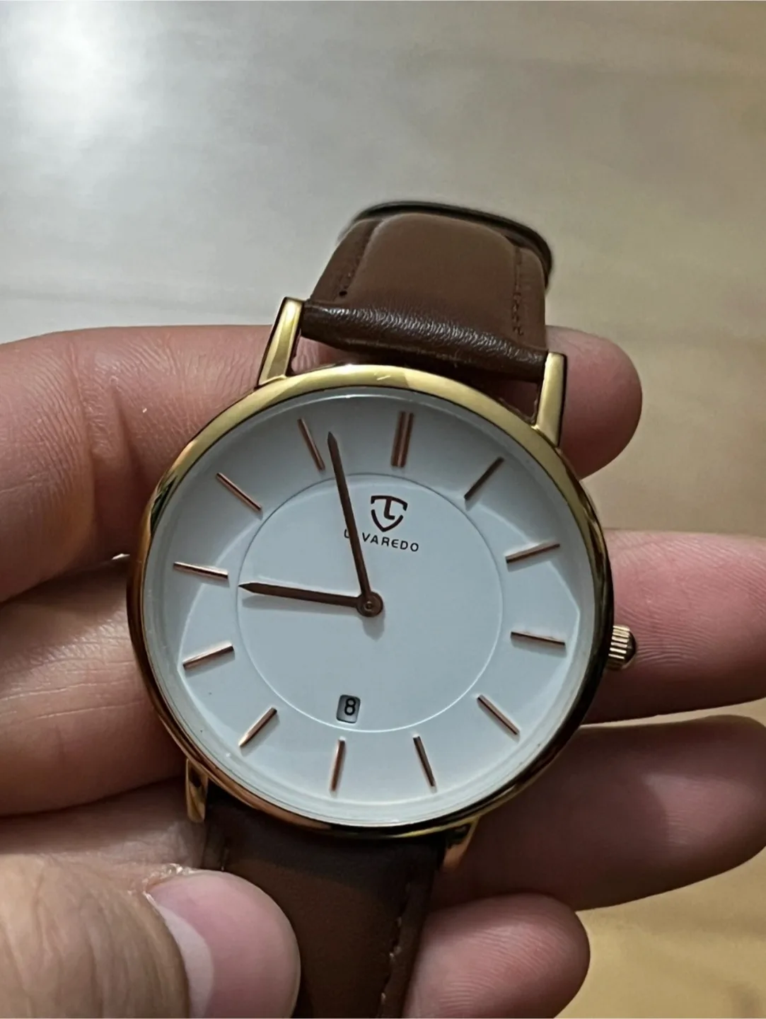 Lavaredo Watch - Brown Leather Strap image indicator(3)