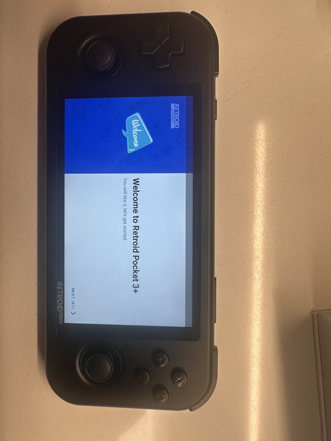 Retroid Pocket 3+ Black Handheld Console
