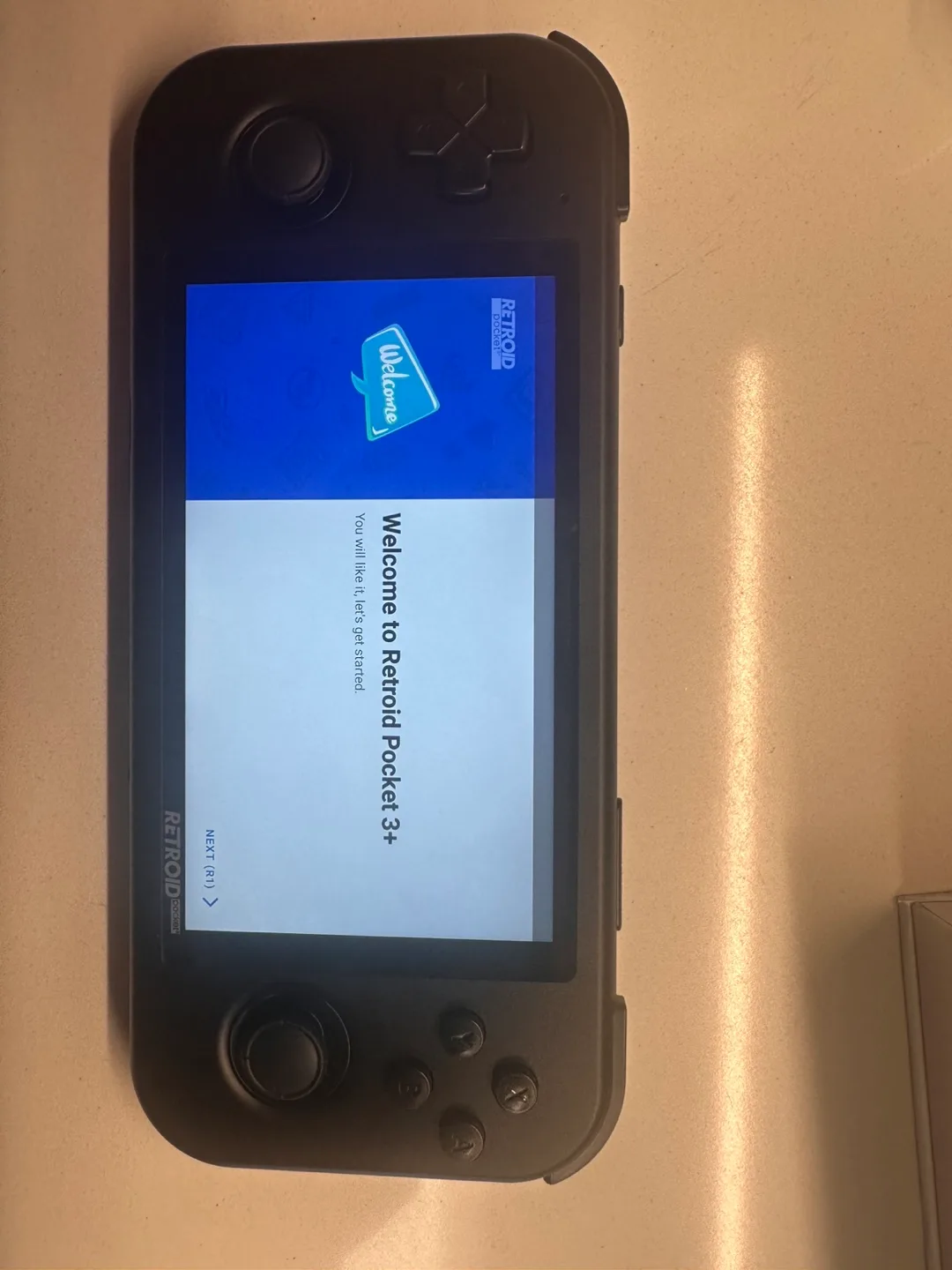 Retroid Pocket 3+ Black Handheld Console thumbnail