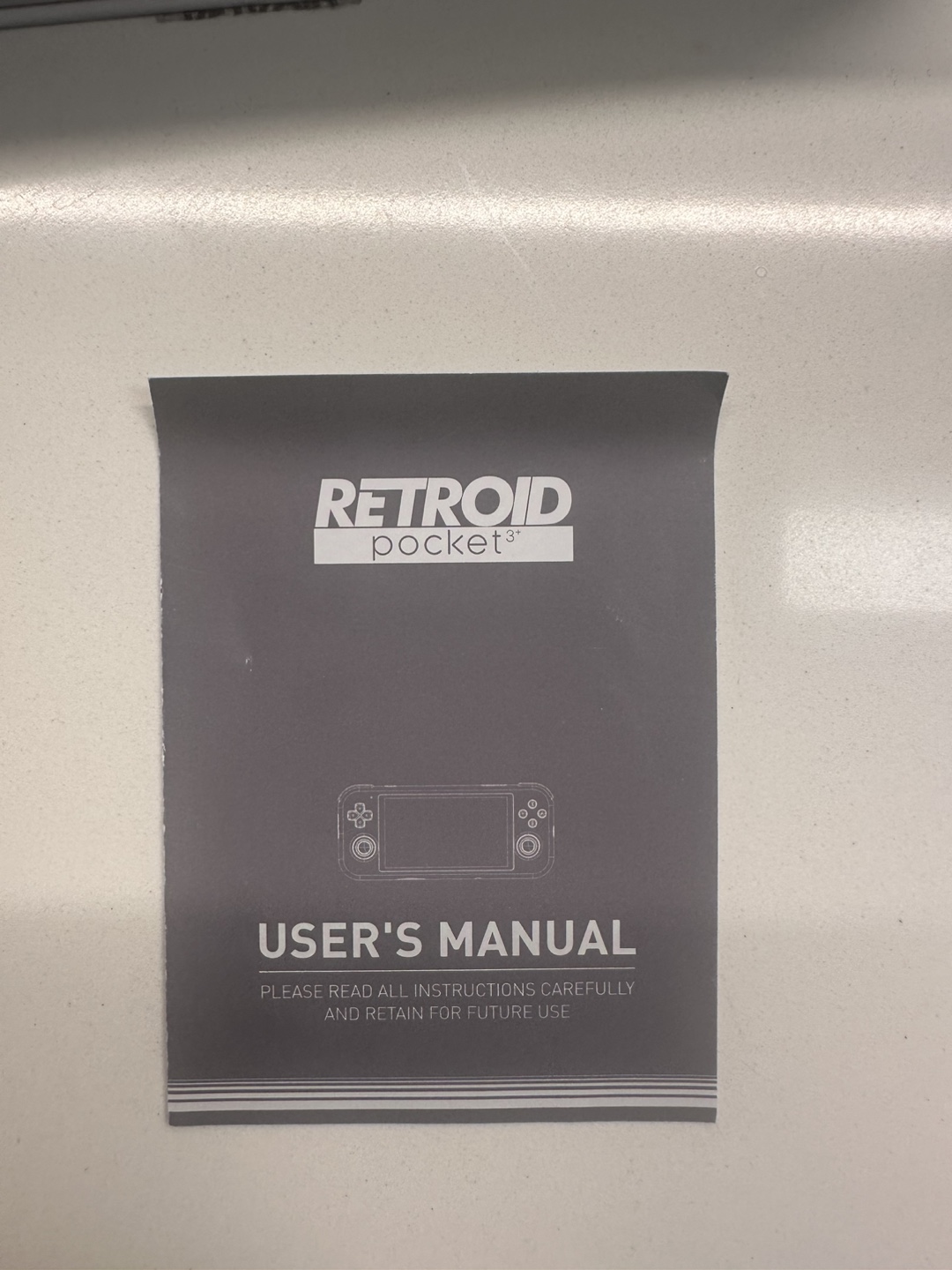 Retroid Pocket 3+ Black Handheld Console - photo 5