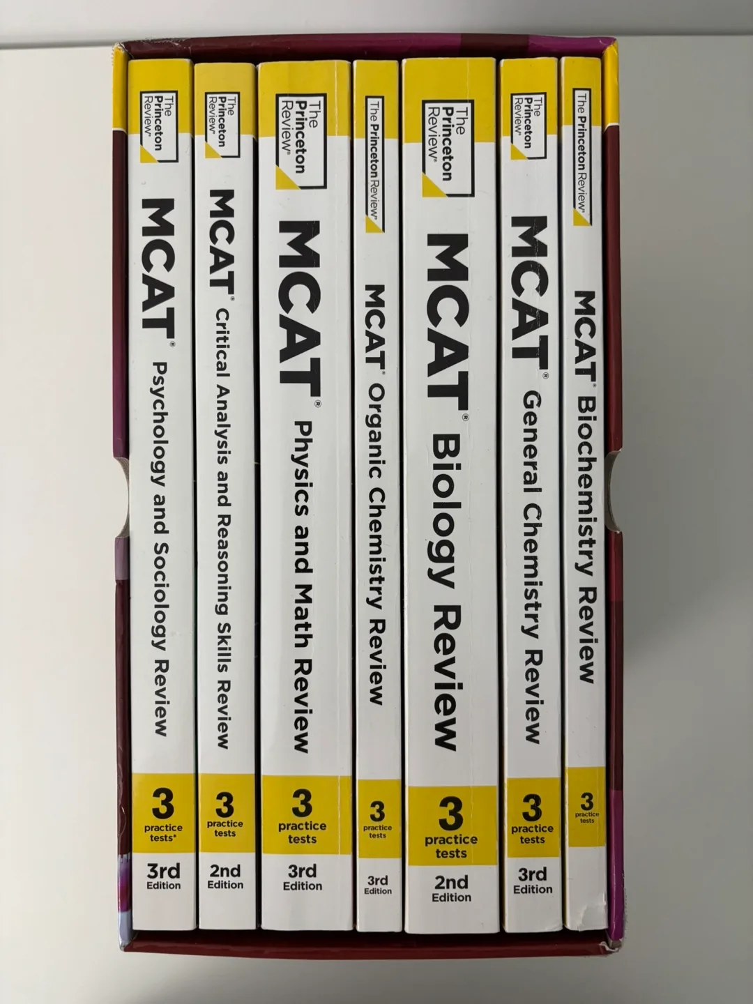 Princeton Review MCAT Subject Review Box Set (3rd Ed.) image indicator(2)