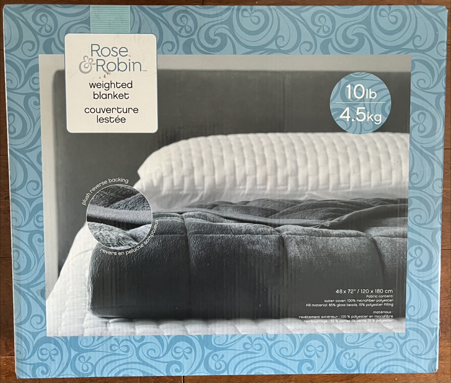 Brand new Rose & Robin Weighted Blanket 10lb