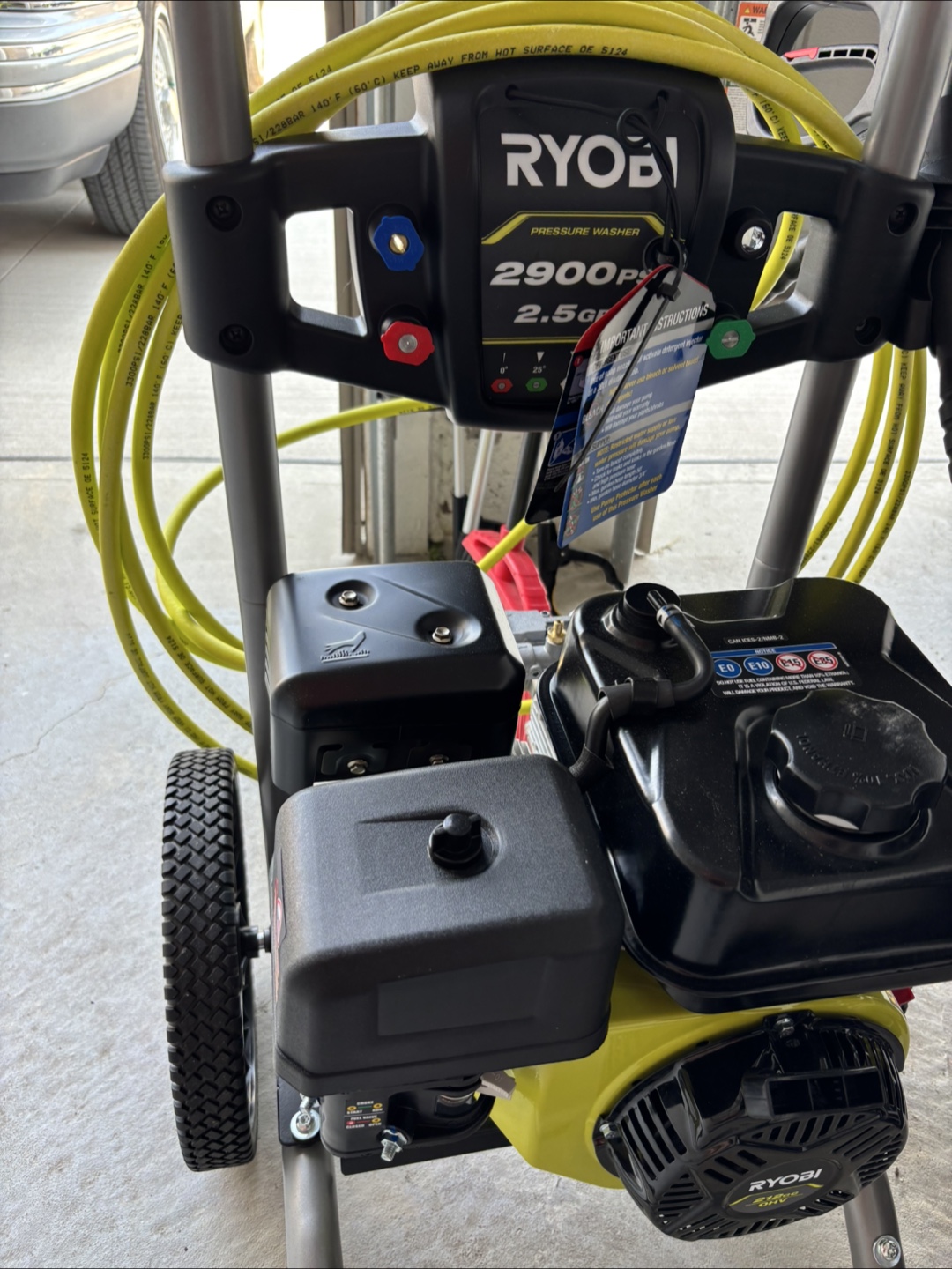 RYOBI 2900 PSI Pressure Washer Brand New - photo 3