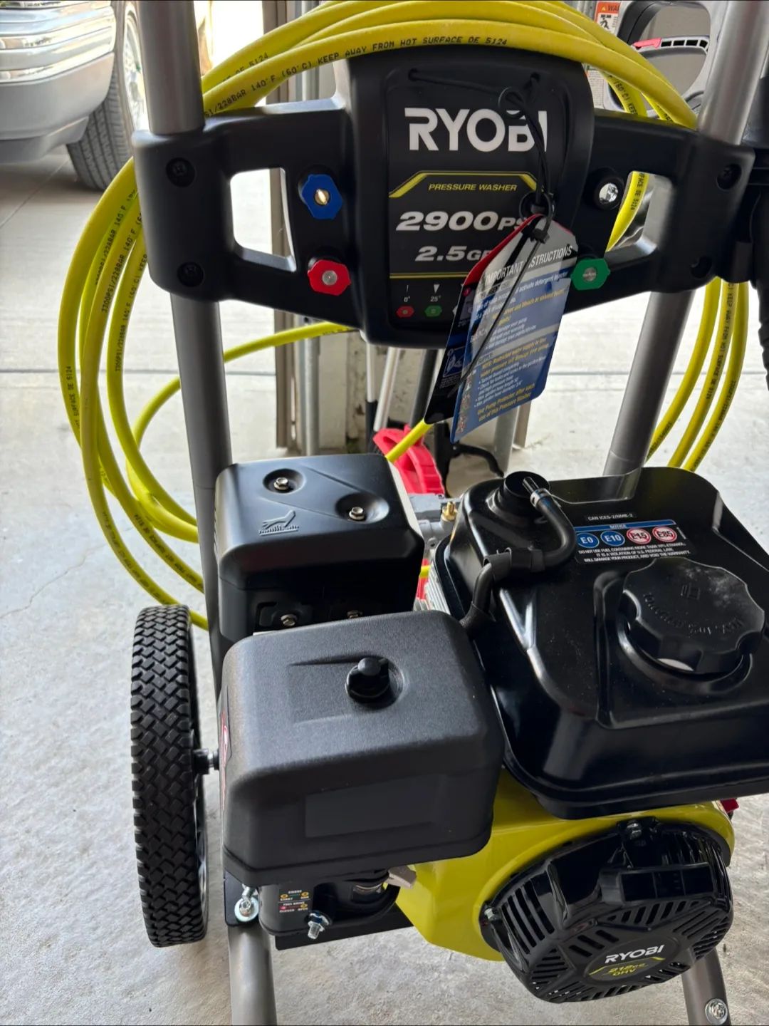 RYOBI 2900 PSI Pressure Washer Brand New image indicator(3)