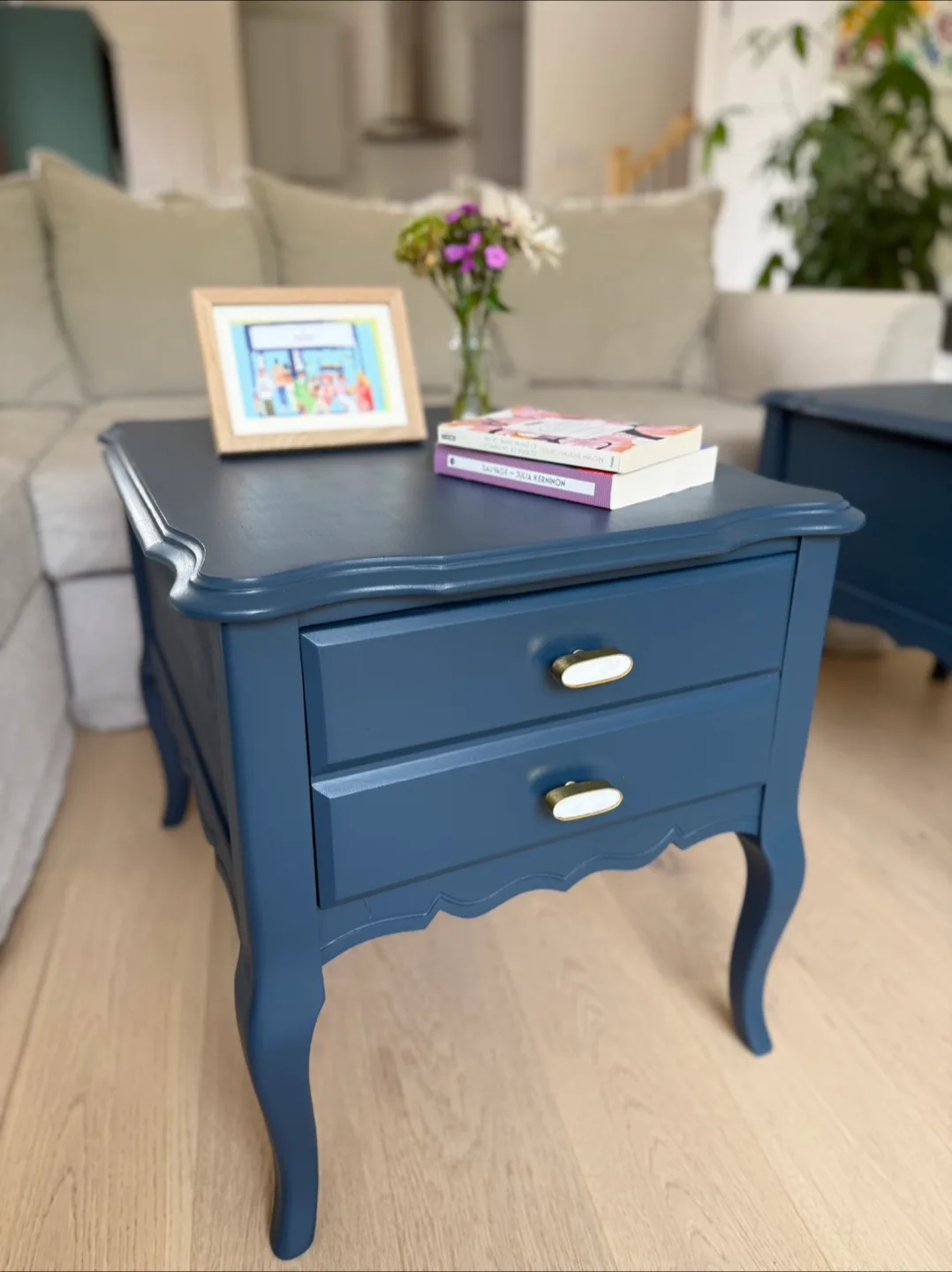 Refinished Matching Side Tables / bedside  (2) thumbnail