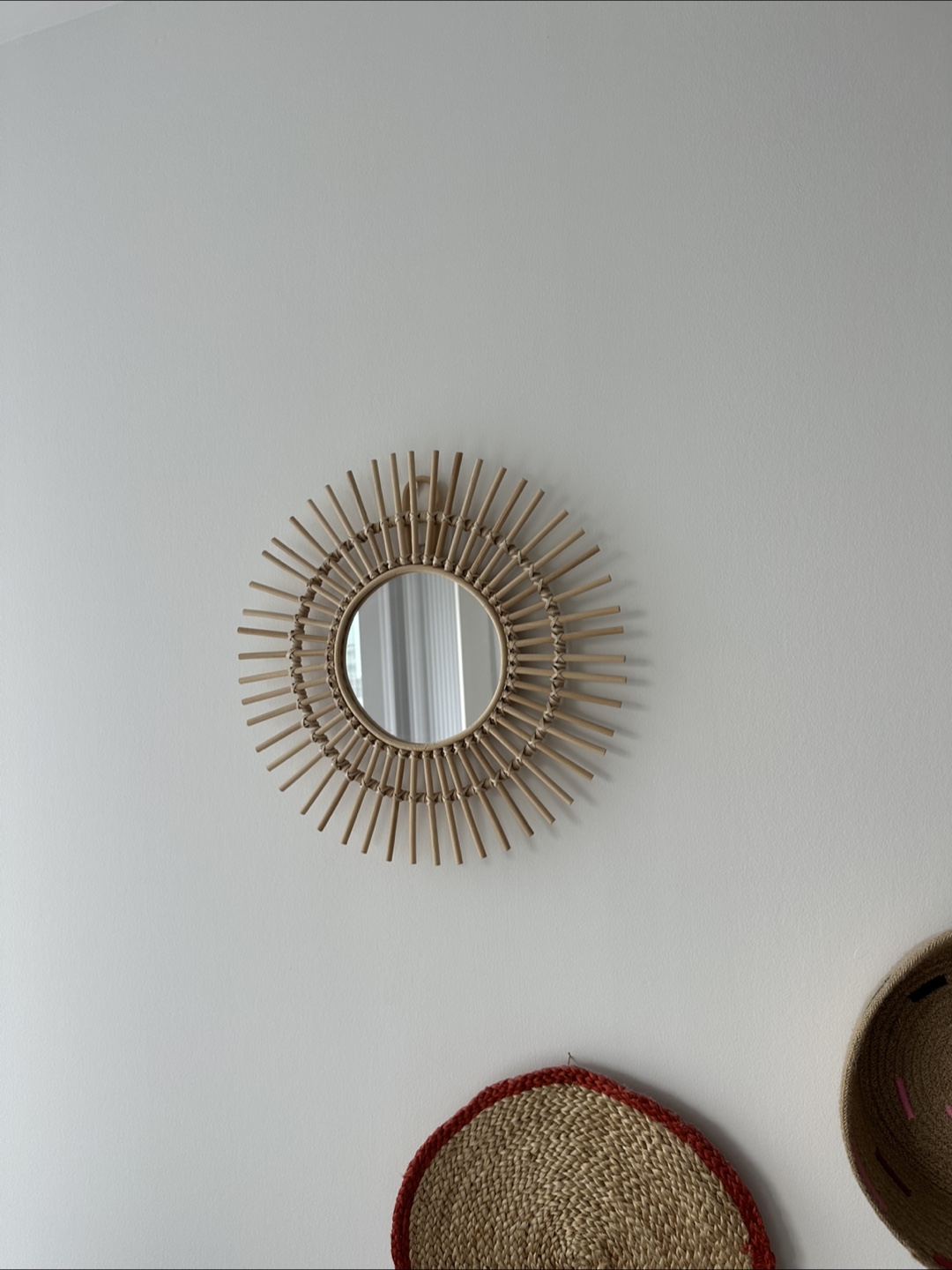 Small round mirror H&M home