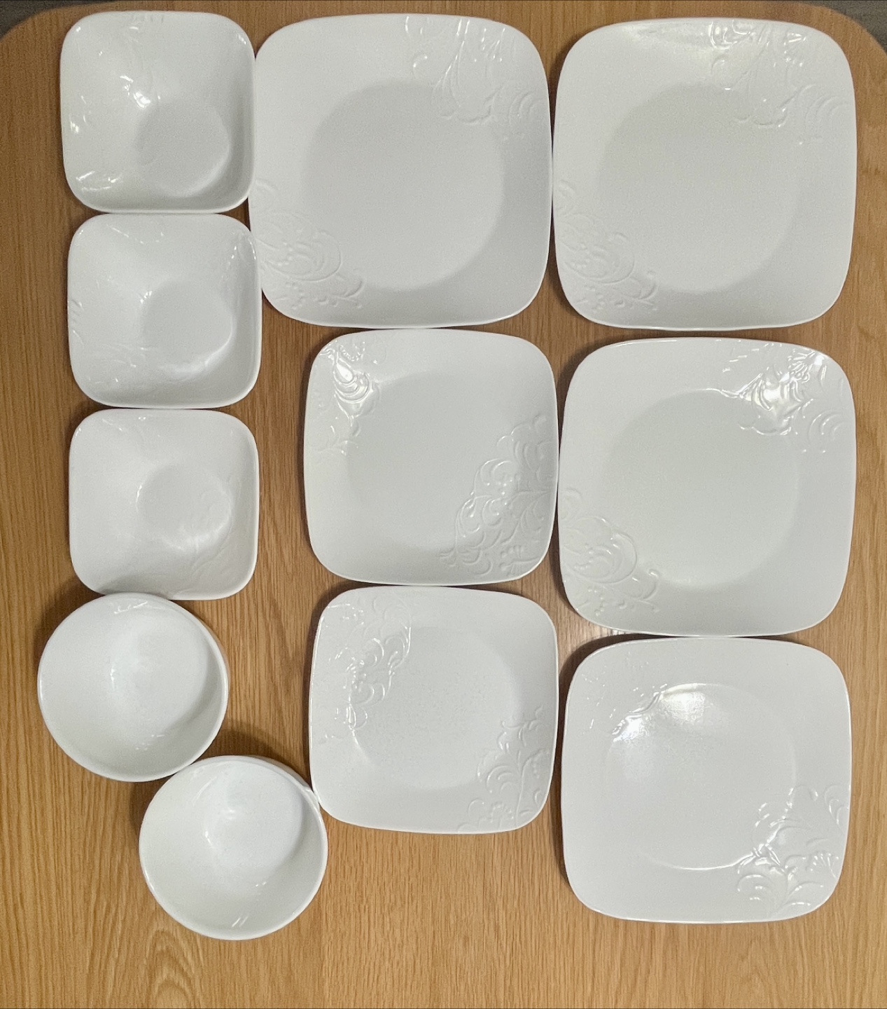 Corelle White Dishes Set - 11 pieces - photo 2