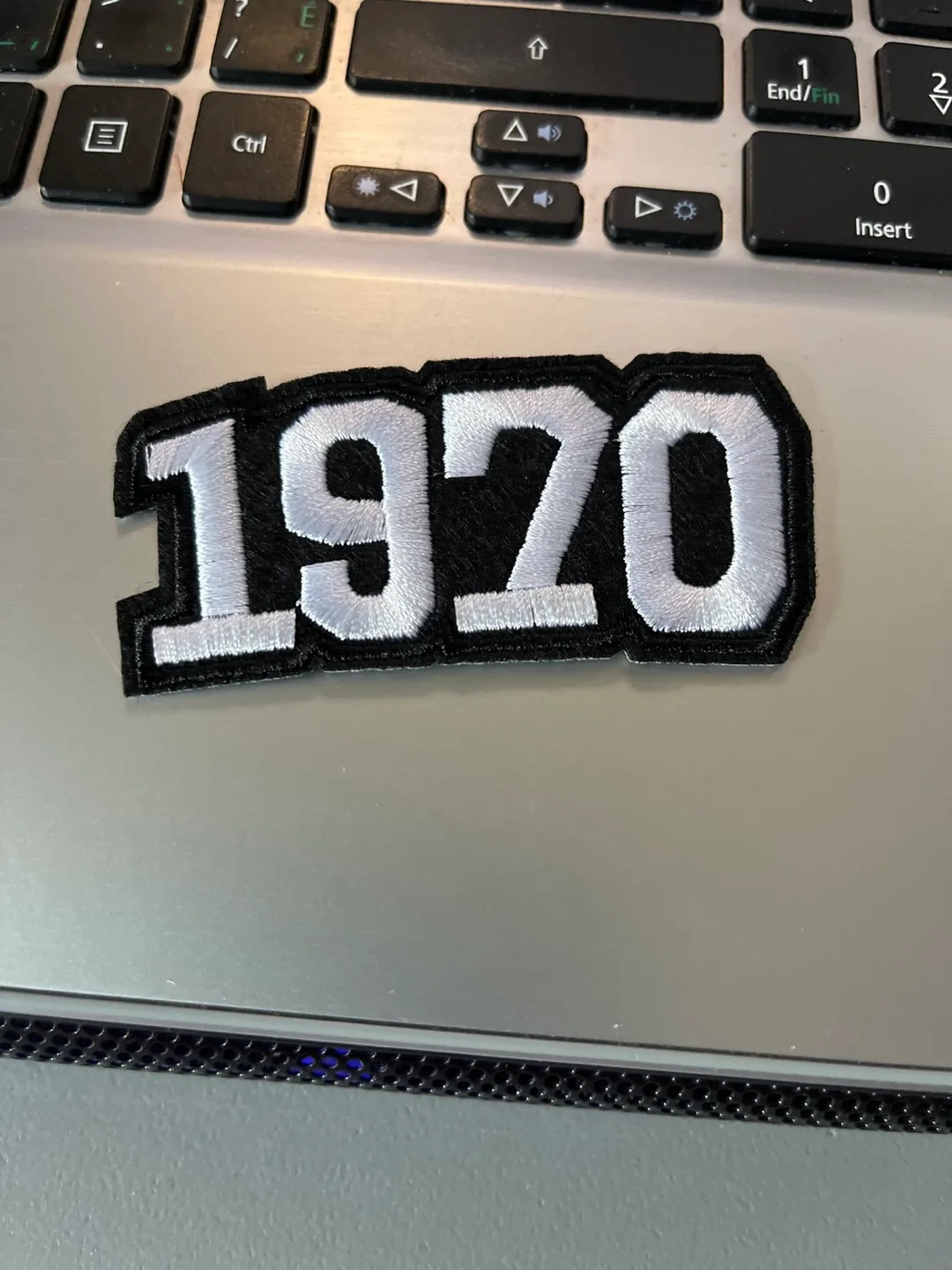 Embroidered '1970' Patch thumbnail