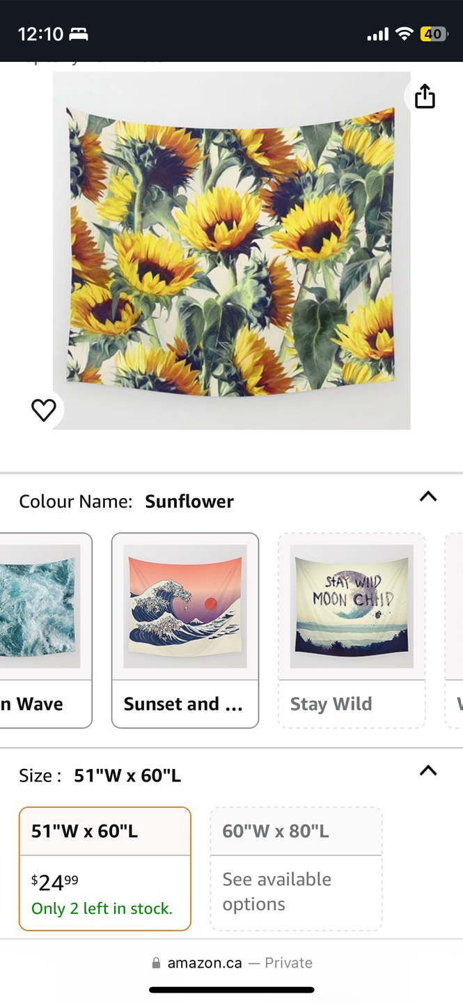 Sunflower Tapestry - photo 2
