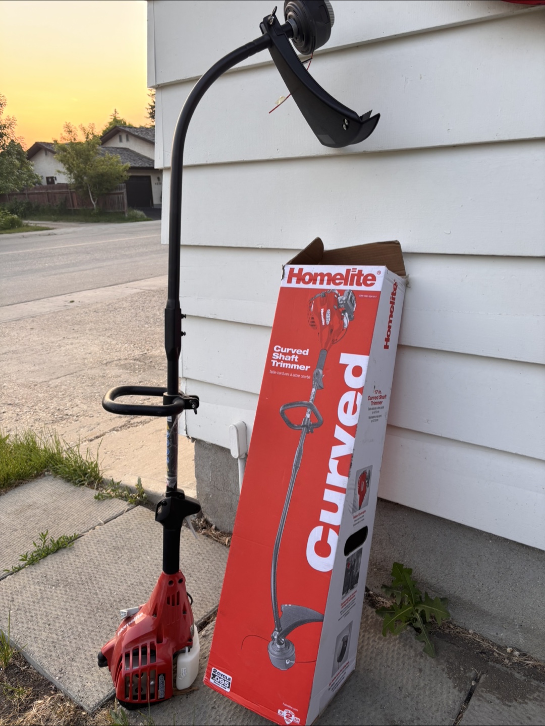 Homelite Curved Shaft Trimmer