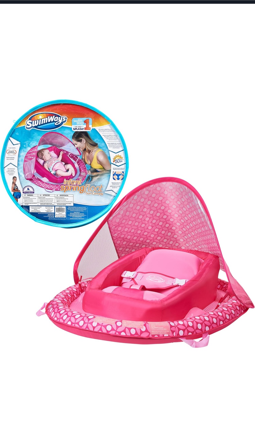 Infant Spring Float with Canopy