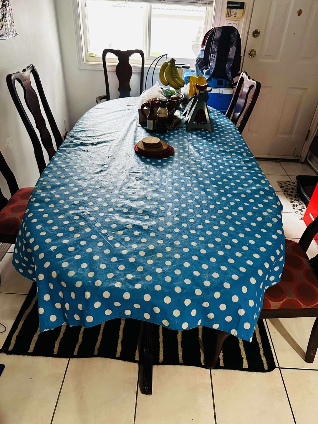 Wooden Dining Table and Chairs - photo 2