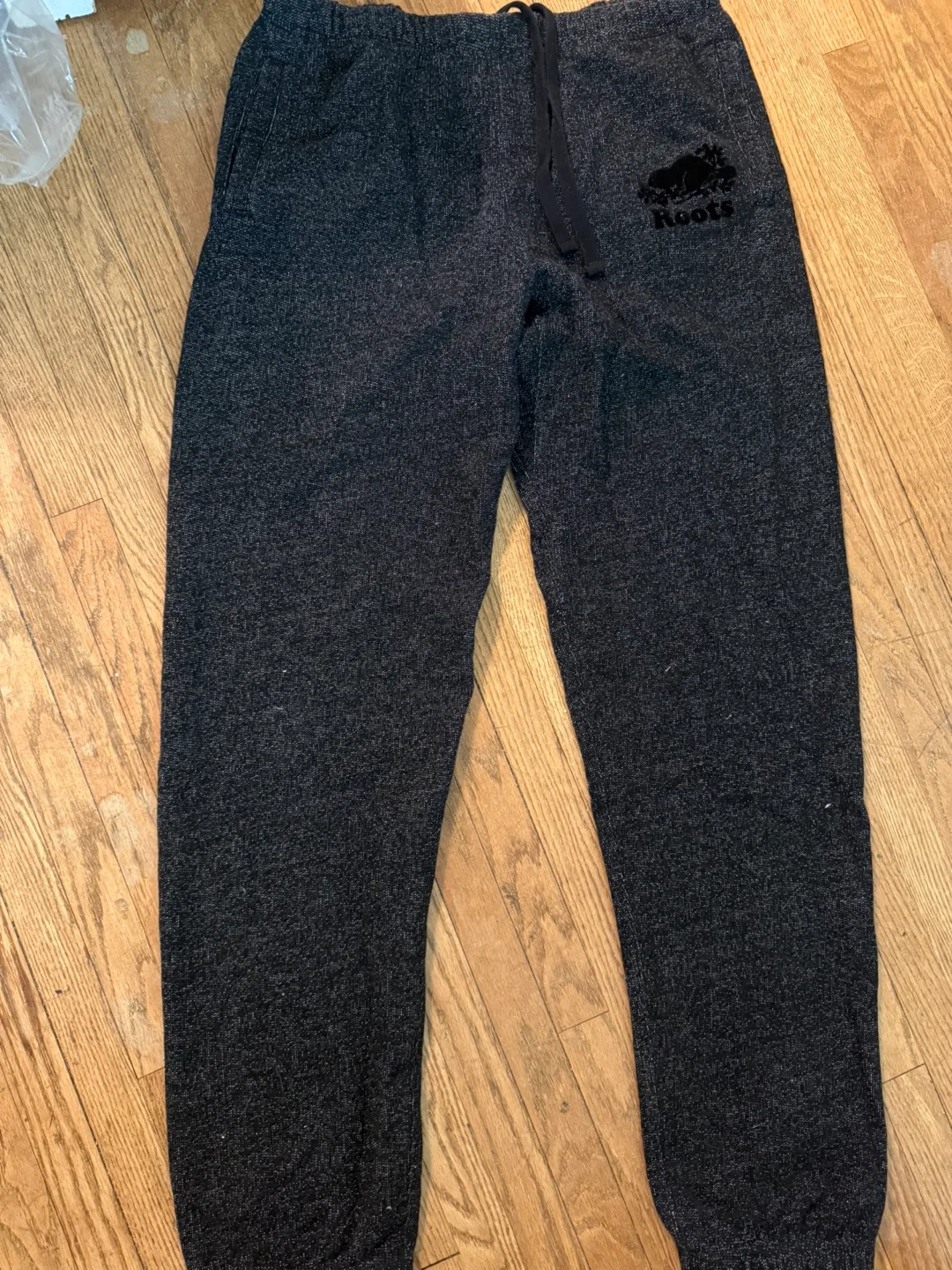 Roots Dark Grey Sweatpants medium thumbnail