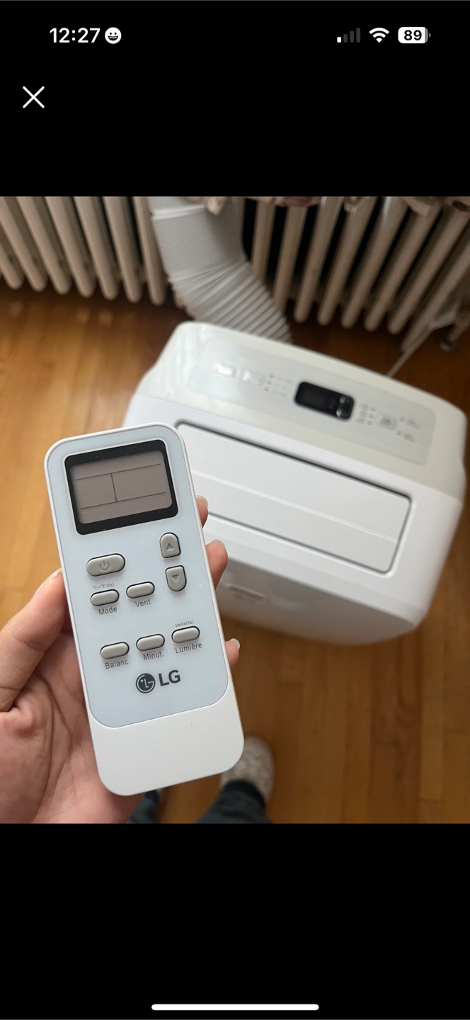 LG Portable Air Conditioner 4 months old! - photo 2