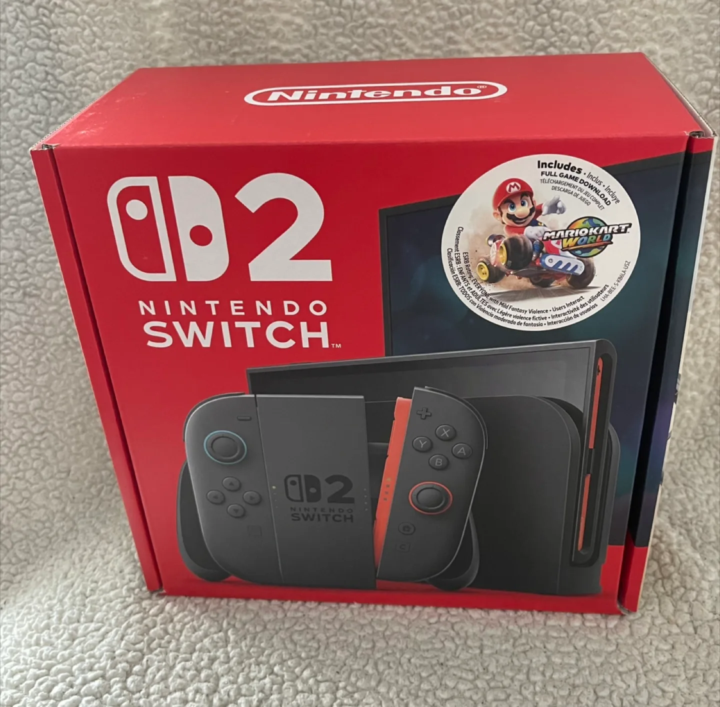 Nintendo Switch 2 MarioKart World Bundle - New in Box thumbnail