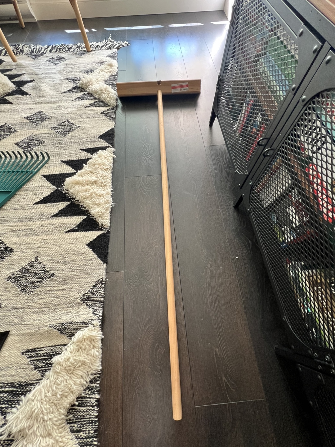 Long Handle Push Broom - photo 2