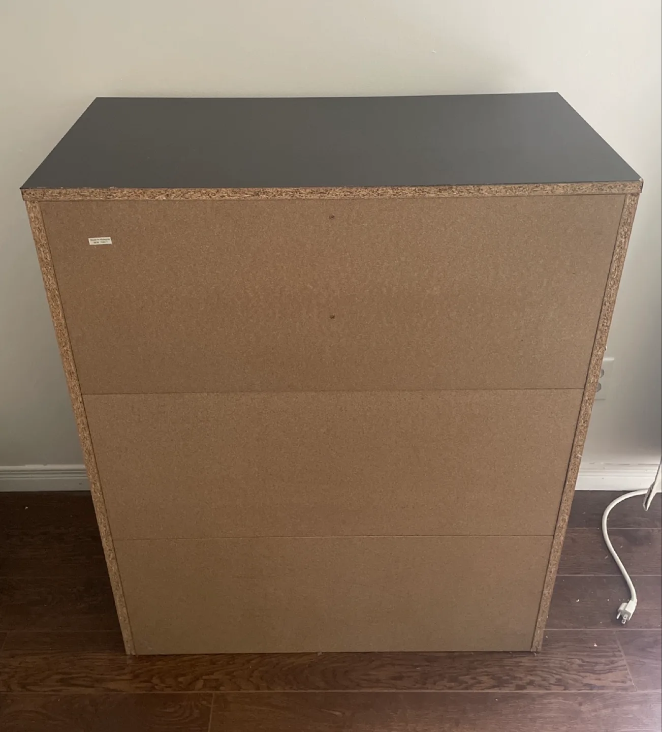 Black Dresser with 5 Drawers image indicator(2)