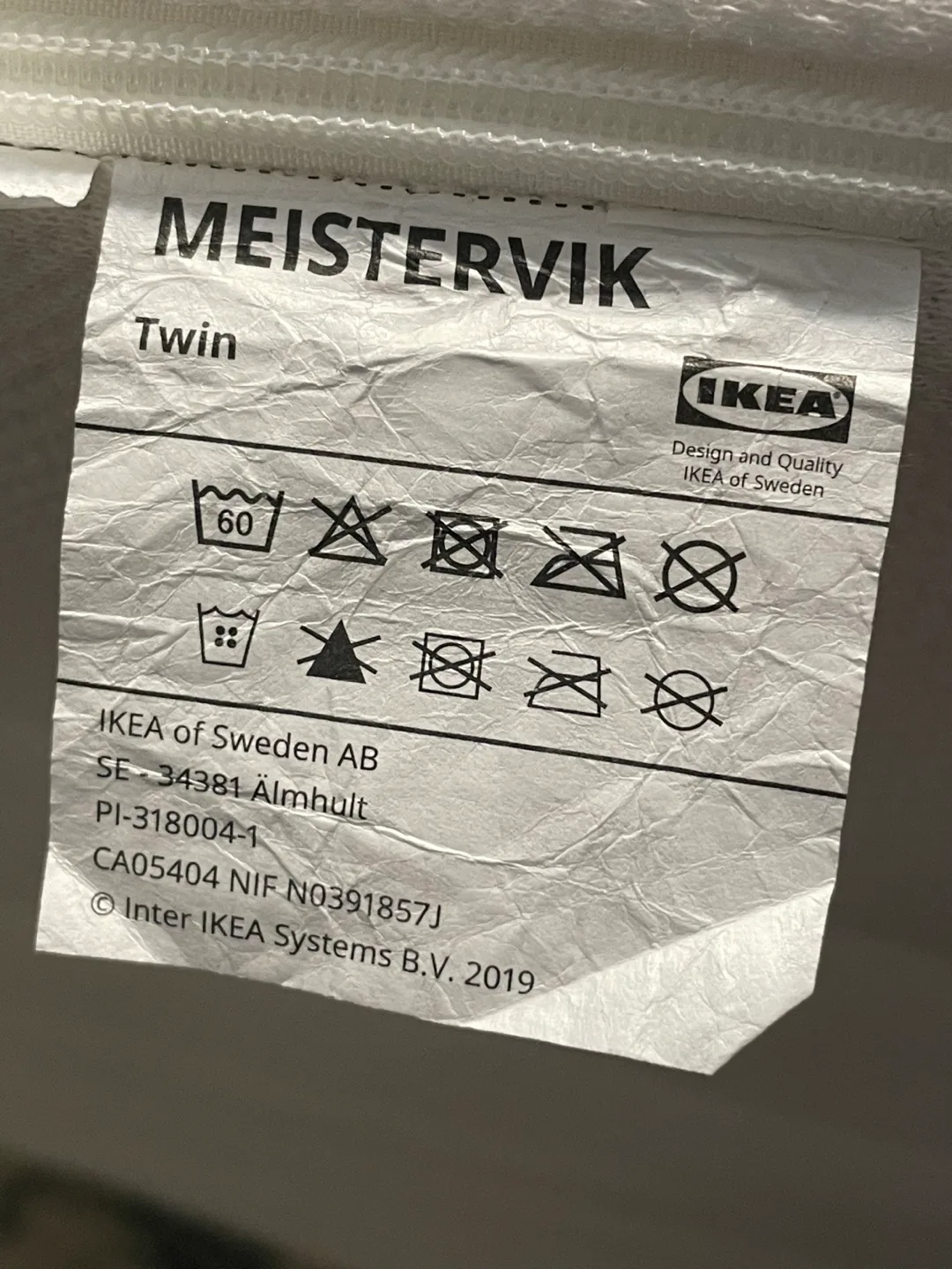 Twin Size Mattress - ASVANG image indicator(4)