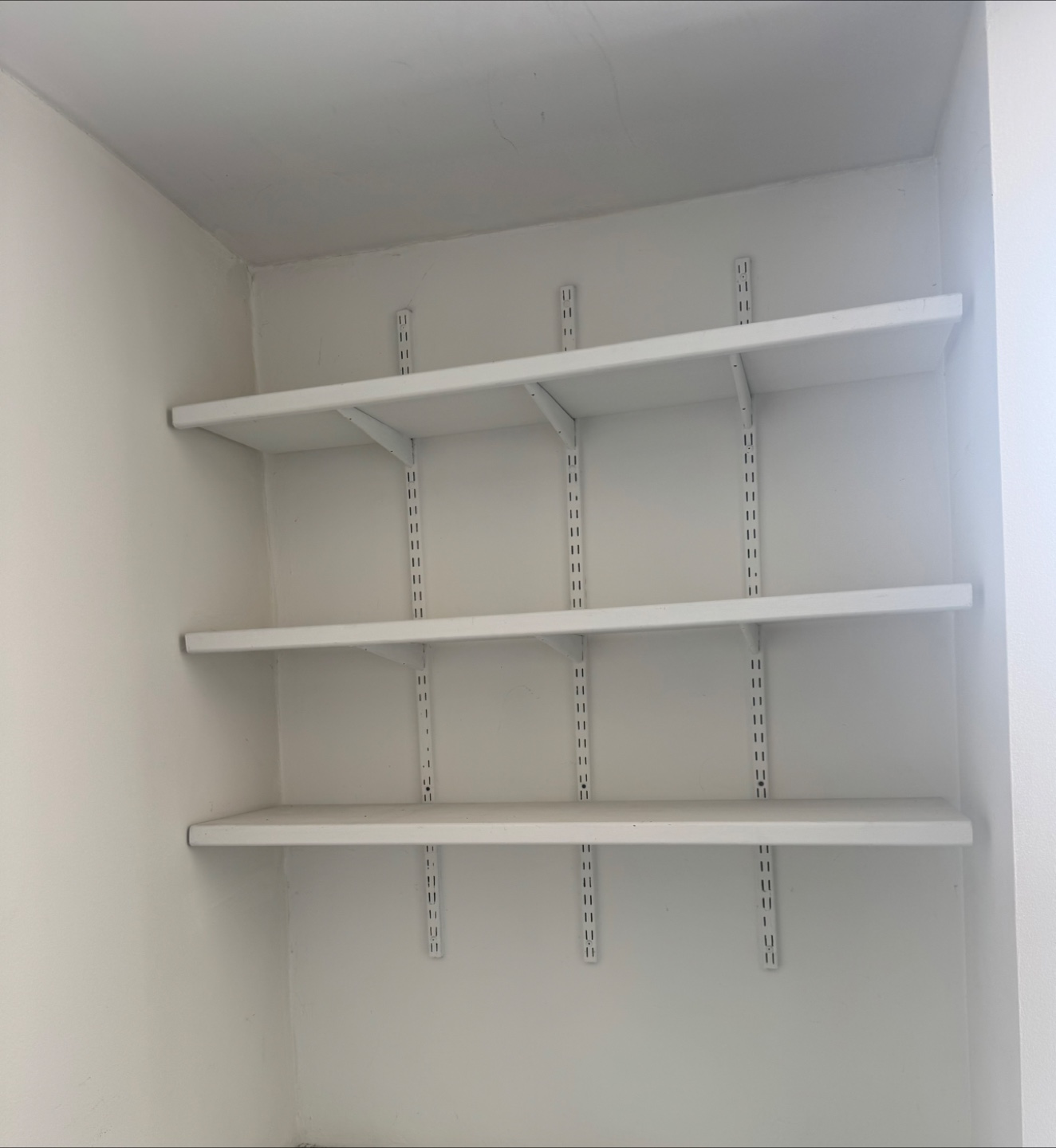 White Shelving Unit