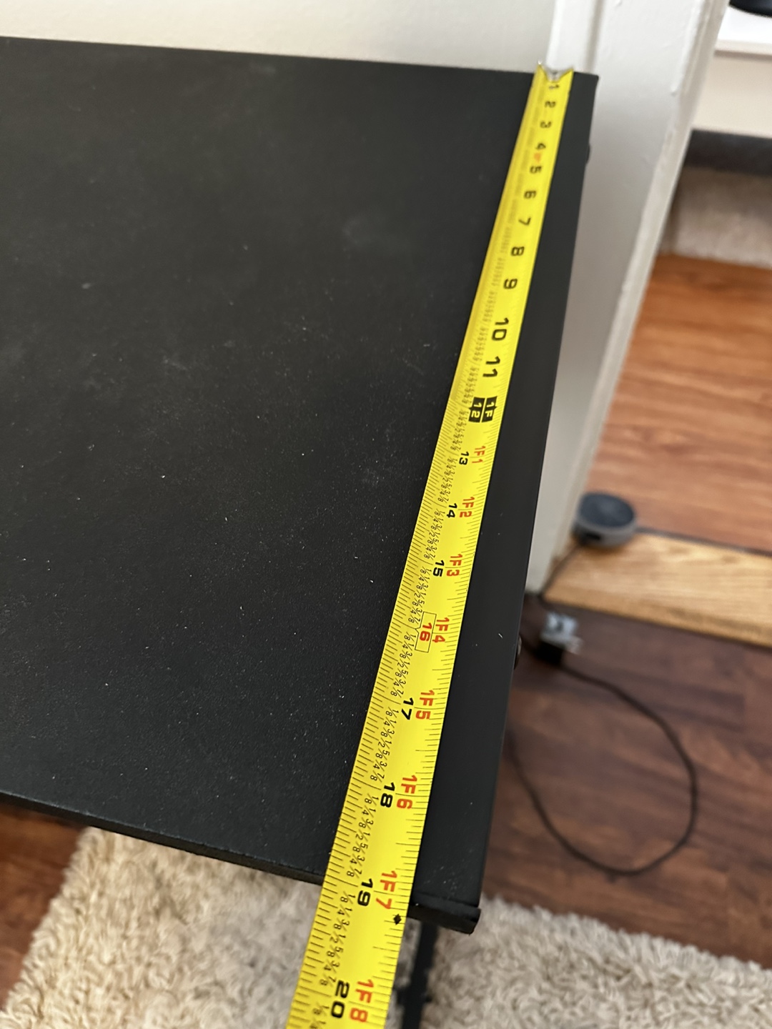Black Corner L-shaped Desk - photo 4