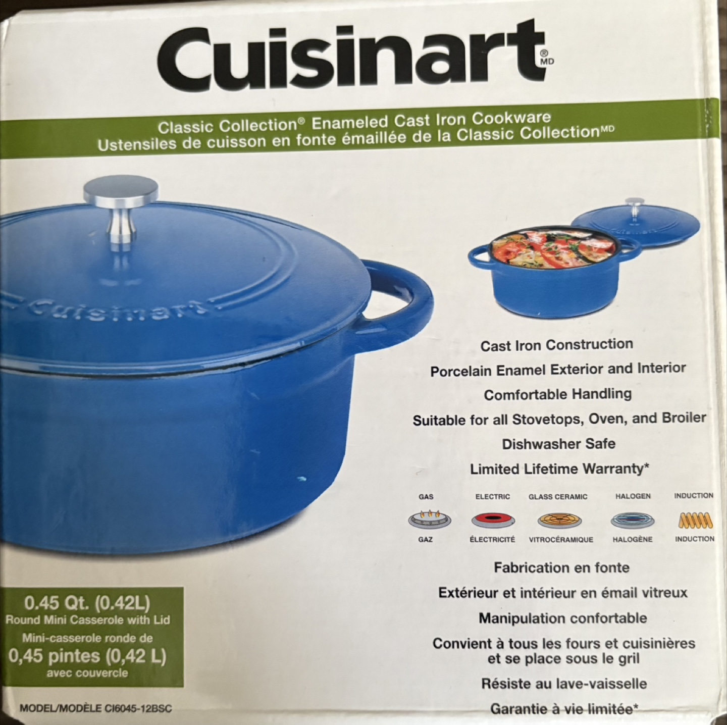 Cuisinart Enameled Cast Iron Mini Casserole